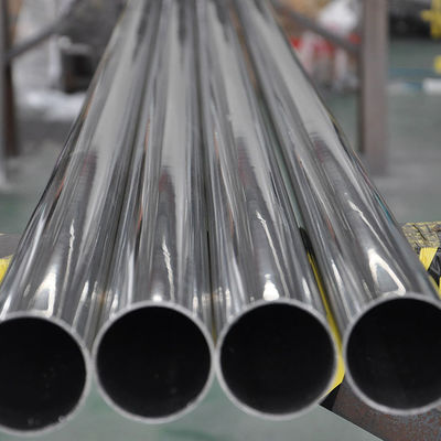 HL Finish Stainless Steel Tube Pipe Aisi 304 316L 321 Round Tube For Decoration