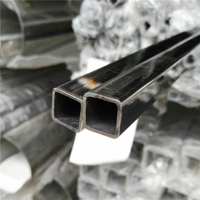 Mirror Finish SHS Stainless Steel Welded Square Pipe Tube AISI 201 202 304 2B