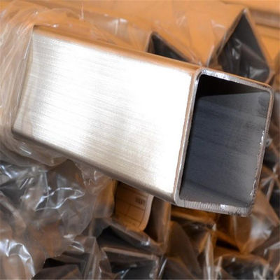 Brushed Finish Stainless Steel Tube Pipe Hollow Section 201 304 316 20mm