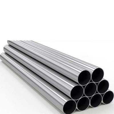 Bright Surface Welded Stainless Steel Tube SS201 202 321 Round Tube 400# 600grit